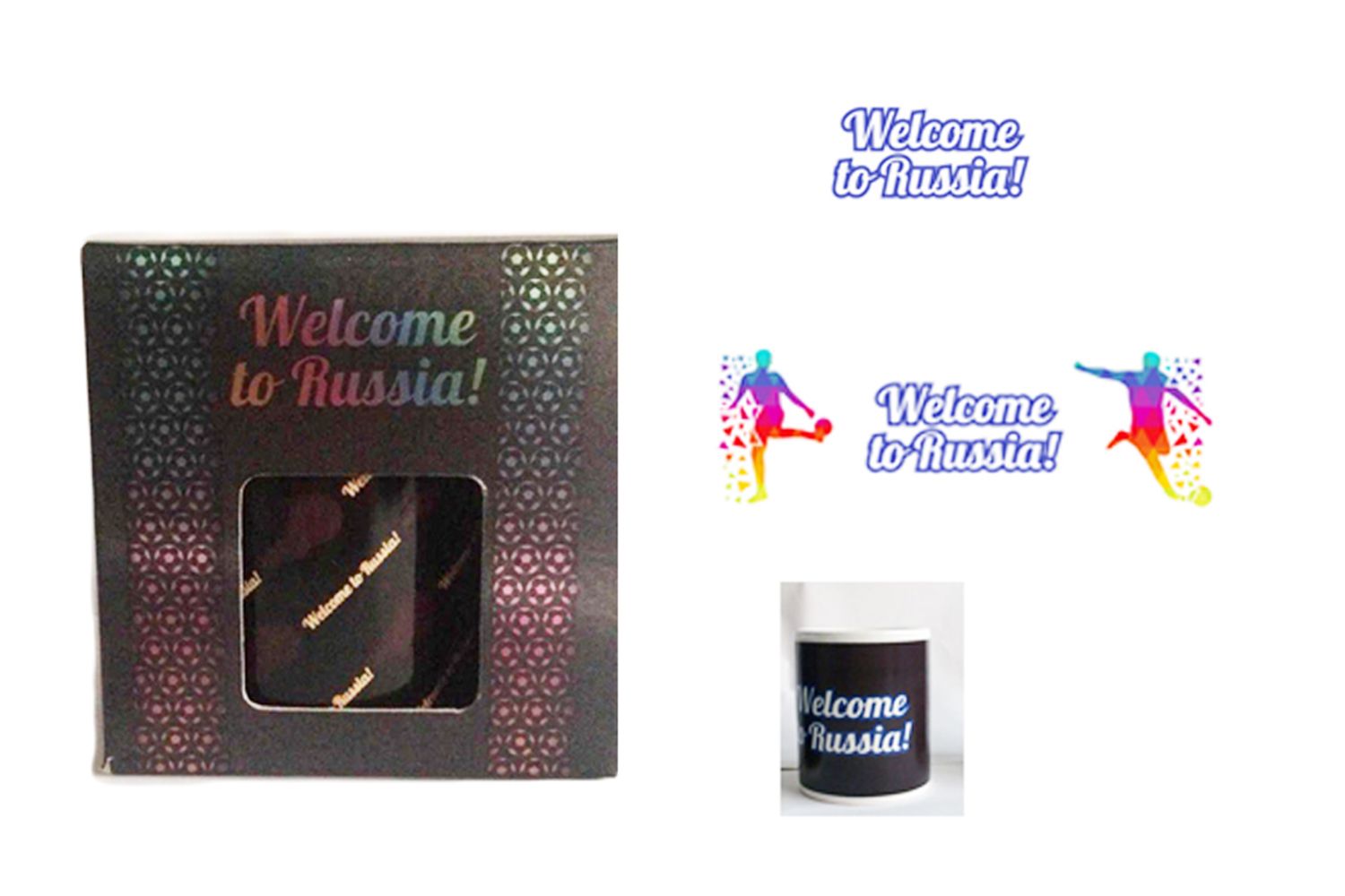 Керамическая кружка-хамелеон 