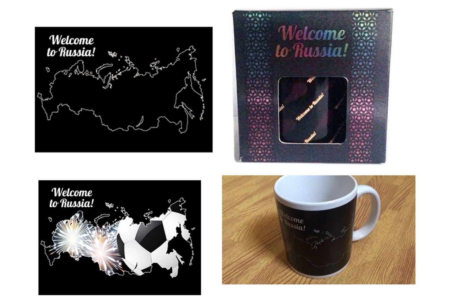 Керамическая кружка-хамелеон 