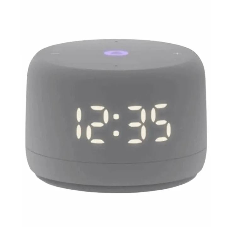 Умная колонка Yandex ЯндексСтанция Лайт 2 с Алисой, без часов, 6 Вт, серый, YNDX-00028GRY