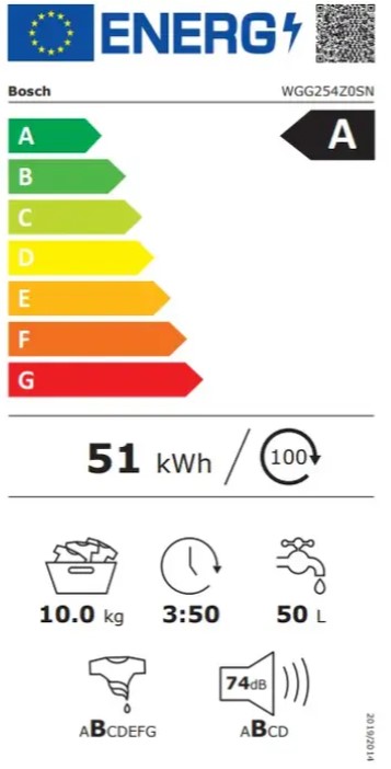 Стиральная машина BOSCH WGG254Z0SN-4
